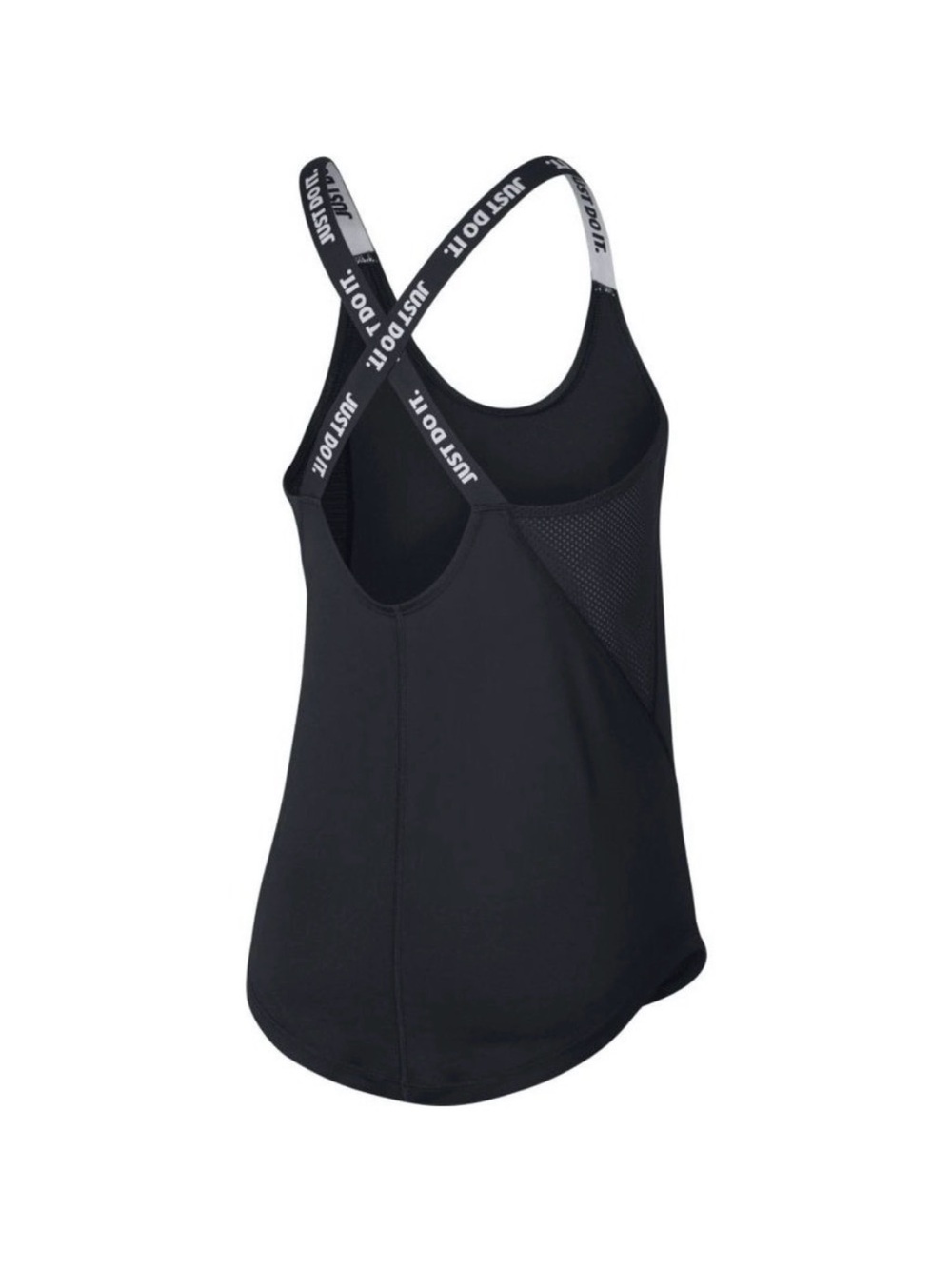Nike Women's Tank with 'Just Do It.' Logo Straps Criss Cross Back S